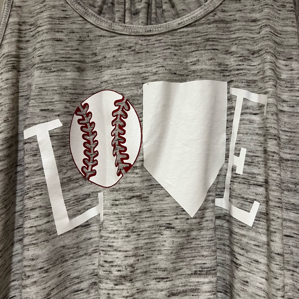 Women’s Baseball Love Tank